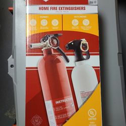 Two Pack Home Fire Extinguishers 