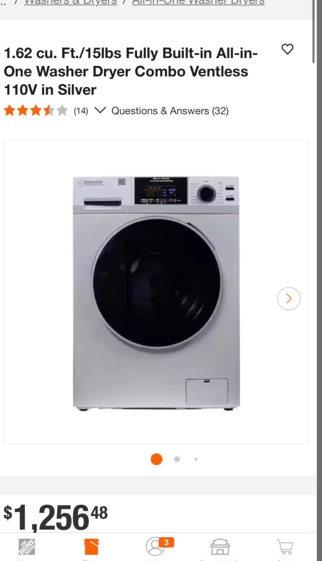 2 in one washer and dryer