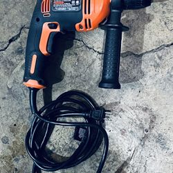 Black And Decker Corded Hammer Drill