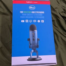 Blue Yeti Logitech Mic