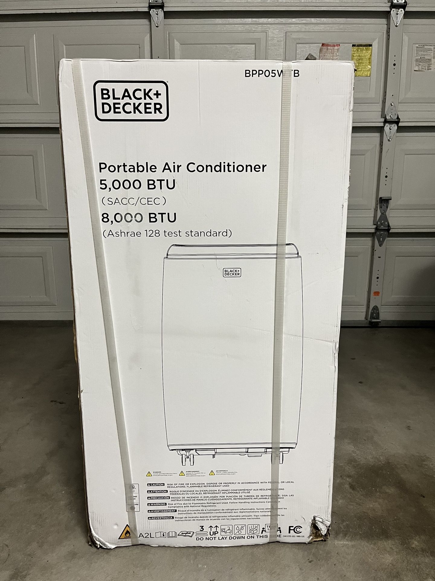 BLACK+DECKER 8,000 BTU Portable AC