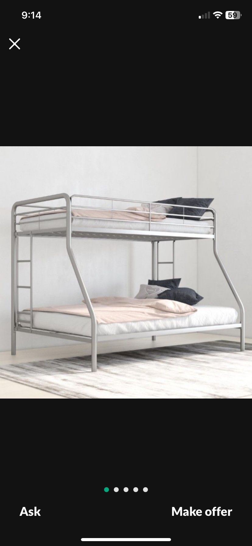 Metal Bunk Bed