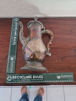 Vintage Silver Plated Tea Pot