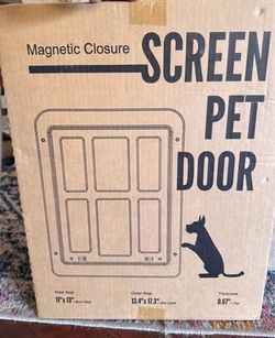 Pet Door For Your Screen Door