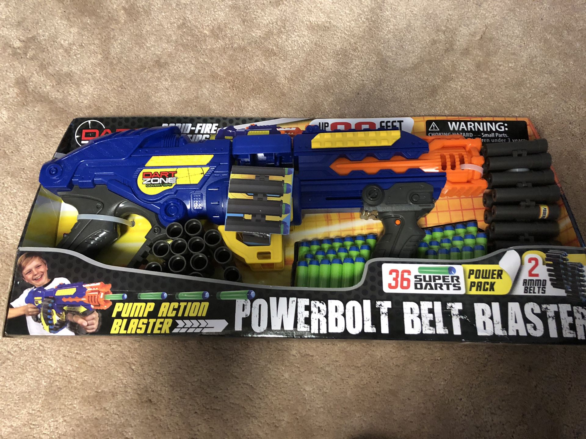 Powerbolt belt blaster nerf gun