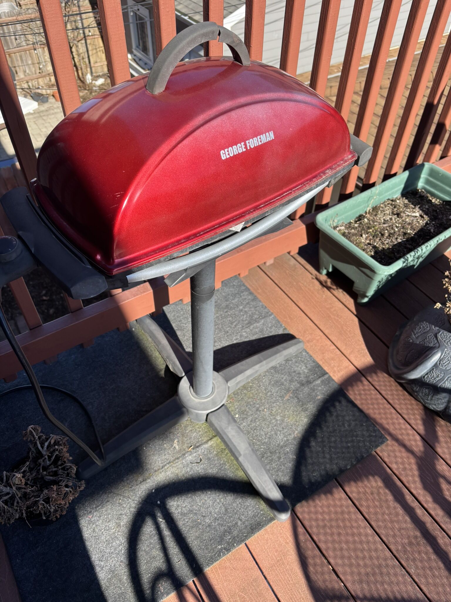 George Foreman Outdoor Electric Grill