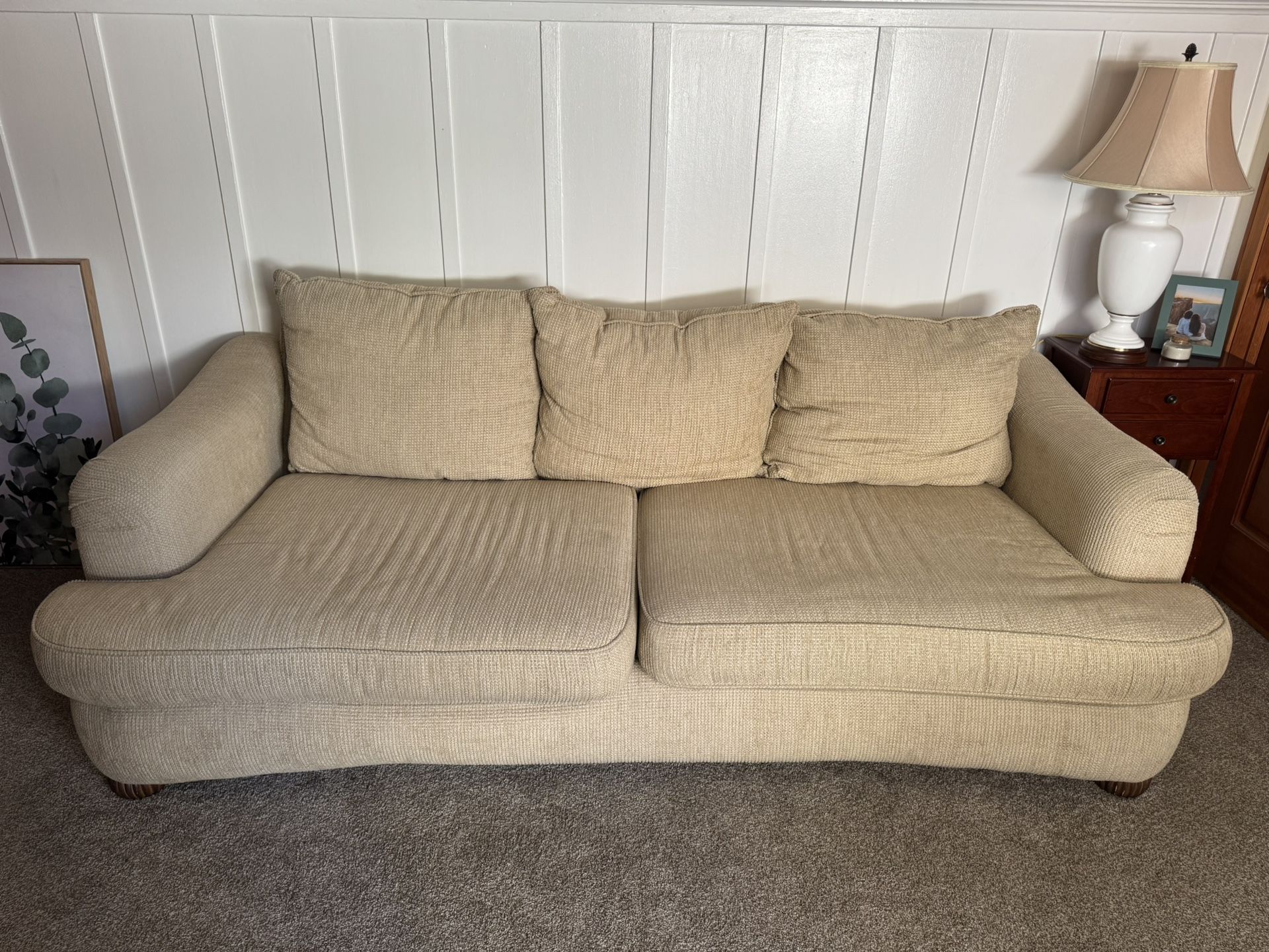 Tan Sofa Couch