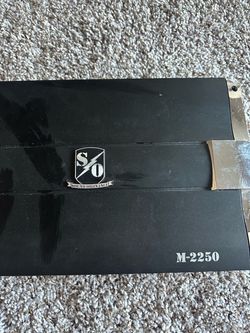 Car Amplifier 175 watts RMS x 2 Sound Ordnance M-2250