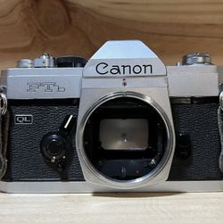 Canon FTb Film Camera Body Silver