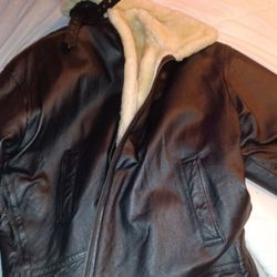 American Leather Bomber Jacket
