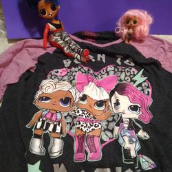Lol Dolls And Top Bundle