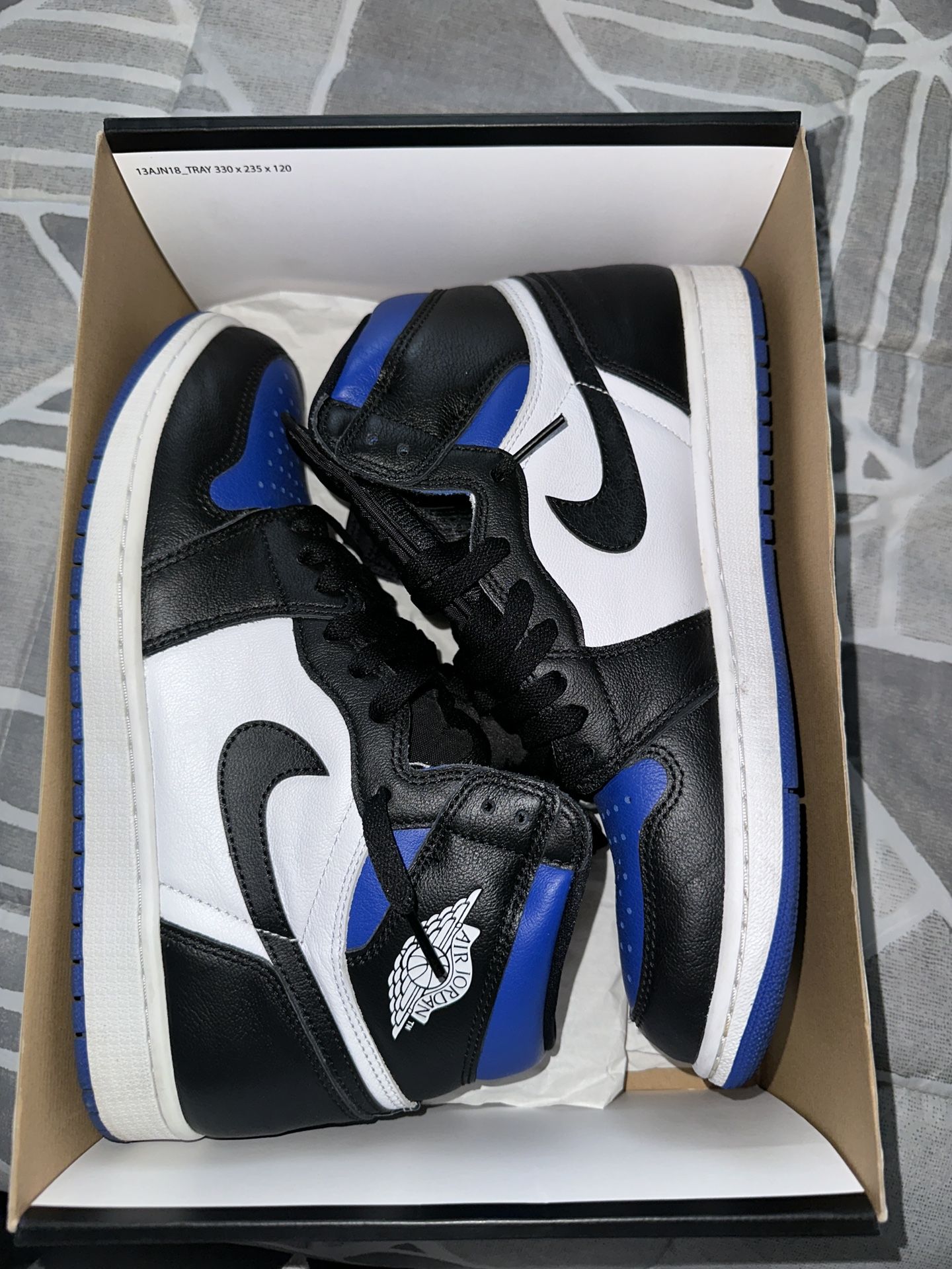 Jordan 1 Royal Toe 2020