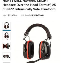 Honeywell Howard Leight Headset Construction