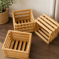 Handmade Wooden Crates