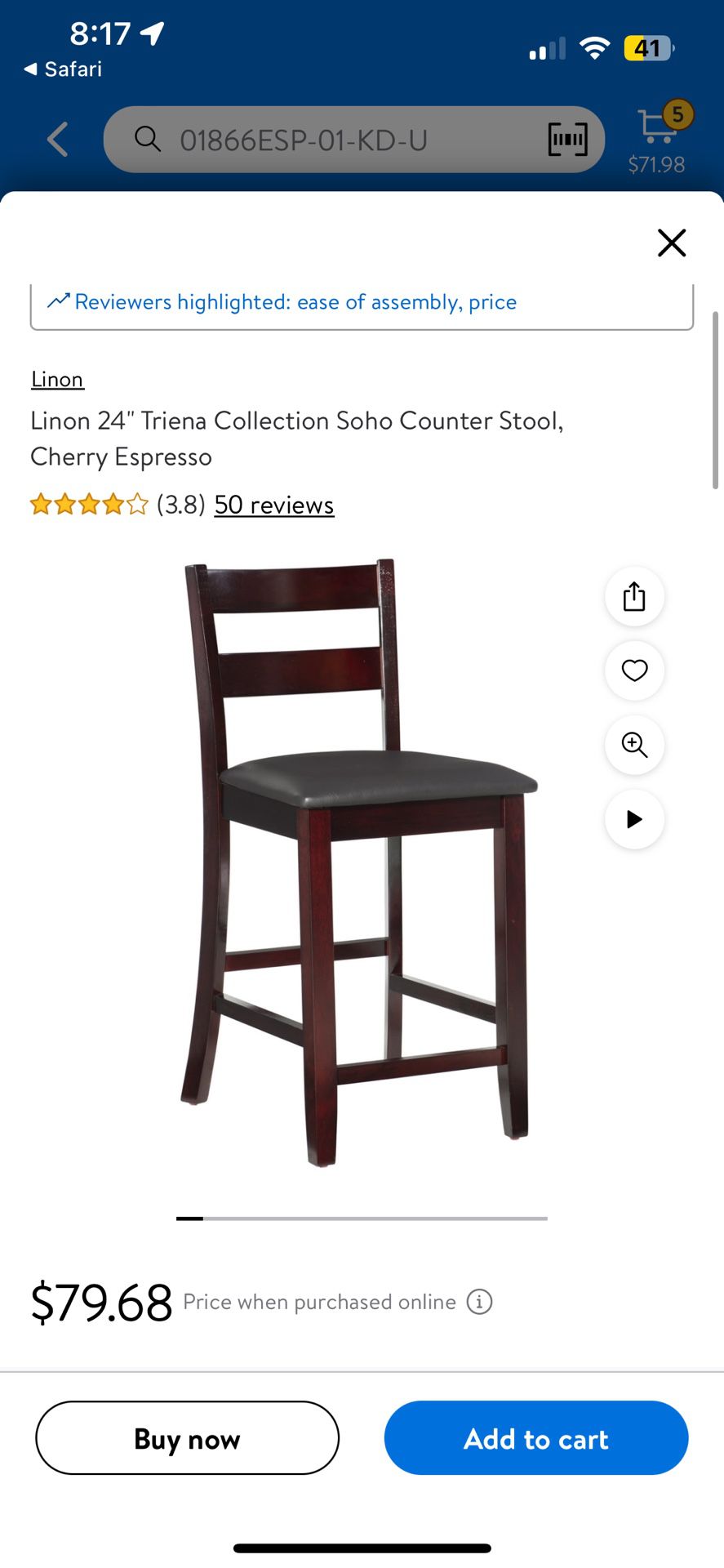 Counter stool 