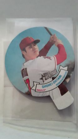 Shohei Ohtani baseball cards. 2 .