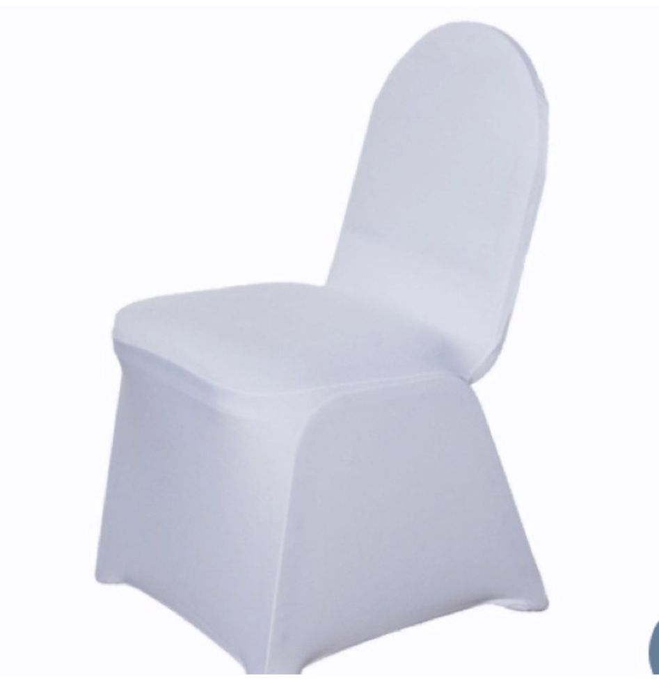2 Stretch Covers For Chairs Stretchy Spandex Chair Cover For Weddings & Parties 