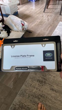 Range Rover License Plate Frame