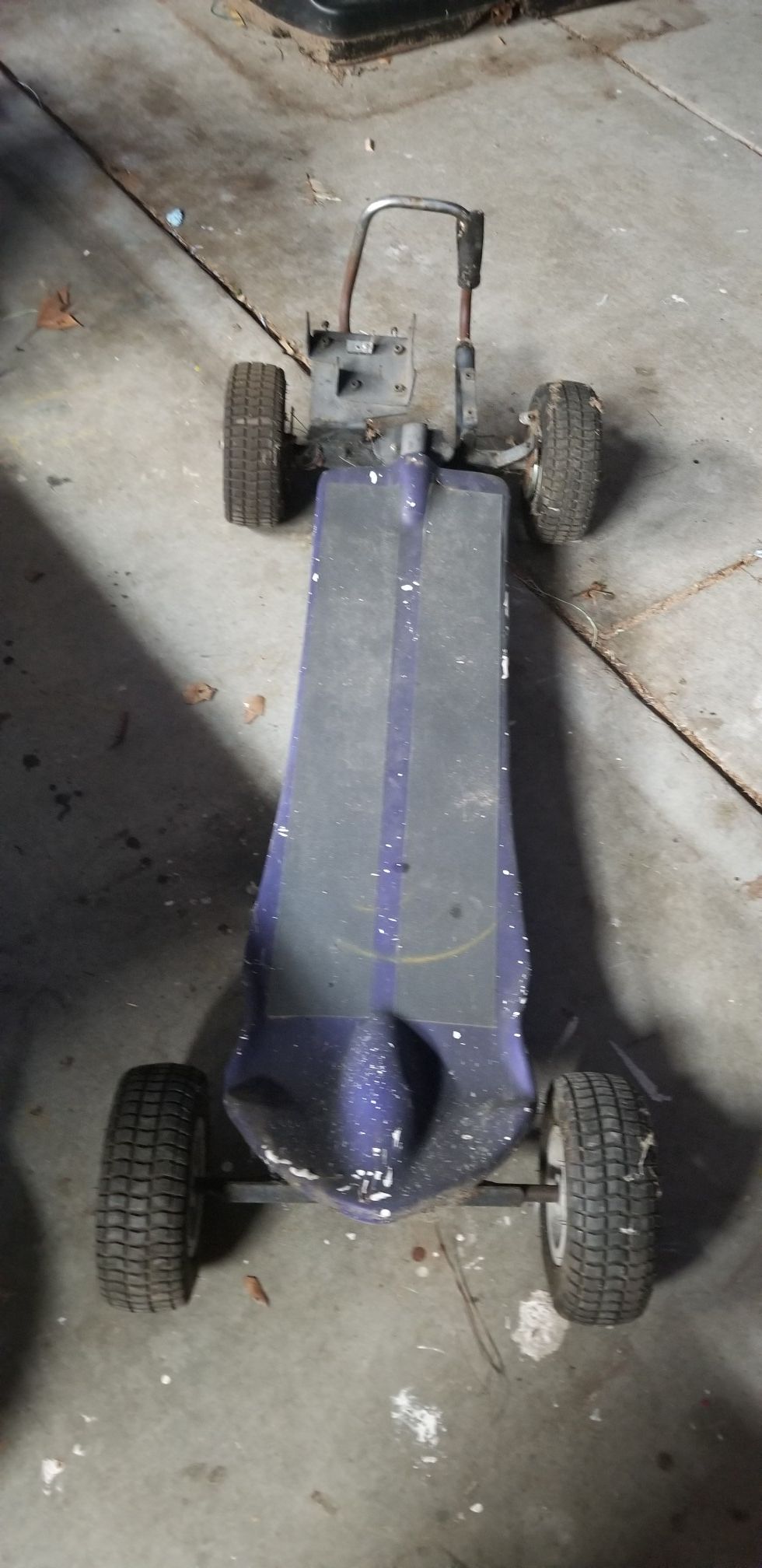 Mountain board gas powered