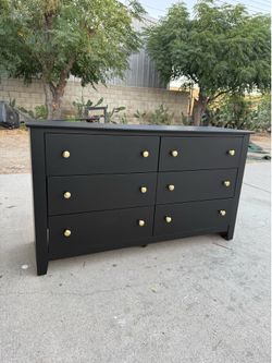 Small Black Dresser