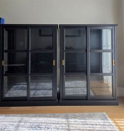 IKEA MALSJÖ Glass-Door Display Cabinet