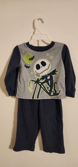 Disney's The Nightmare Before Christmas Jack Skellington Pajamas 2T 