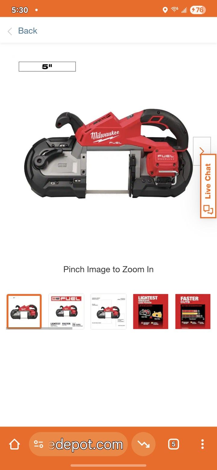 Milwaukee 18m Tools