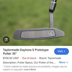 Rare TaylorMade Daytona Tour Golf Putter