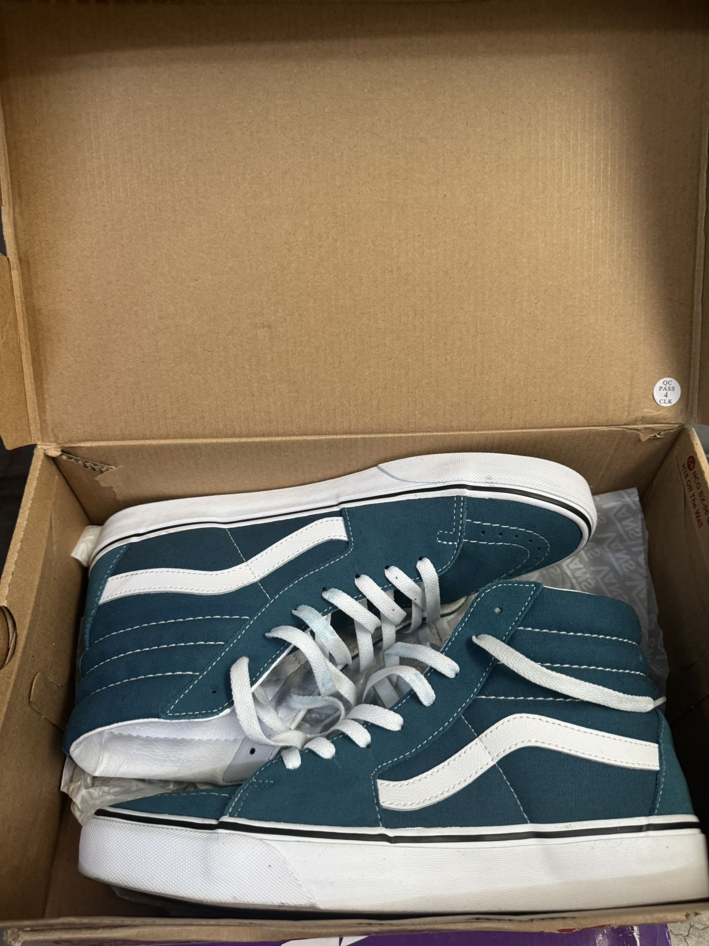 Vans Sk8-Hi Blue Coral | Men Size 10