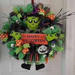 Frankenstein Wreath