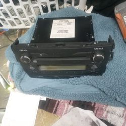 Toyota Radio And CD Player