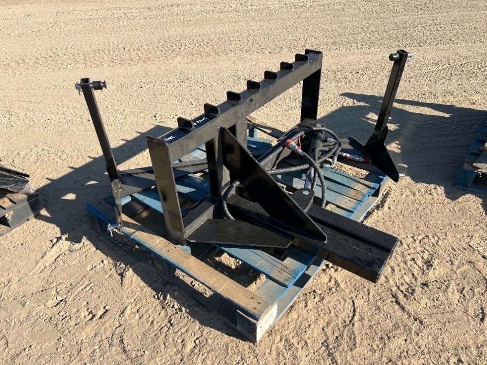 2025 GIYI TP25 TREE PULLER ATTACHMENT, fits skidsteer. s/n:LBQ251006 --(LOCATED IN MADERA, CA)--