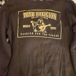 New True Religion Kids Zip Up Hoodie, Unisex, XL And L