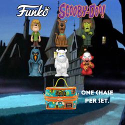 (NEW) Funko Soda Scooby Doo 6 Pack Vinyl With Cooler (Funko Shop Exclusive) (LE 10,000) (1 CHASE INCLUDED)