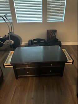 Dresser and coffee table