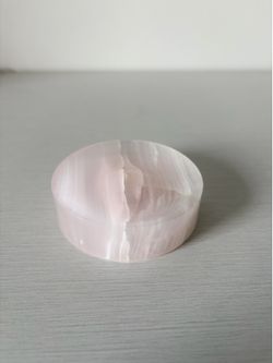 Pink Stone Incense Holder