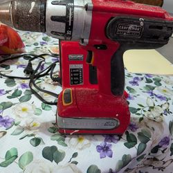 Craftsman drill/driver, battery and charger