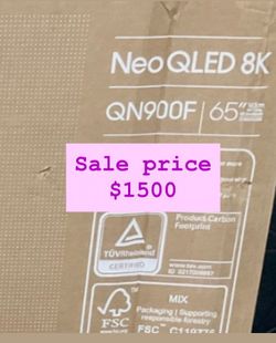 Samsung - 65” Class QN900F Series Neo QLED 8K Mini LED SamsungVision AI Smart Tizen TV