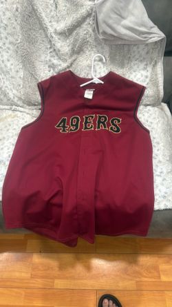 49ers button up