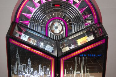 Wurlitzer Bubbler NY NY ( Twin Towers) Cd Jukebox