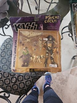 Action Figures Kiss Psycho Circus