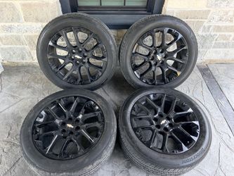 22’ High Country Denali Yukon Wheels Tires 6 Lug Silverado Tahoe Suburban Tires wheels