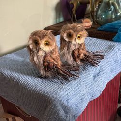 Handmade, Owls, Realistic, Looking All Natural