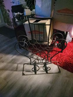 Beautiful floor wine rack