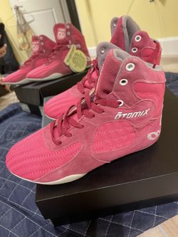 New Sz 8 Pink Gym/jujitsu Otomix High Top Sneakers 