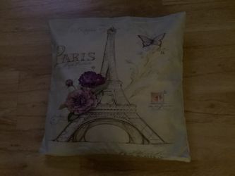 Paris Pillow Cover 
