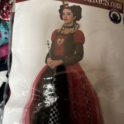 Plus Size Queen Of Hearts 4X Wonderland NEW