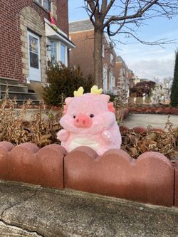 Cute Pink dragon With Pig Nose