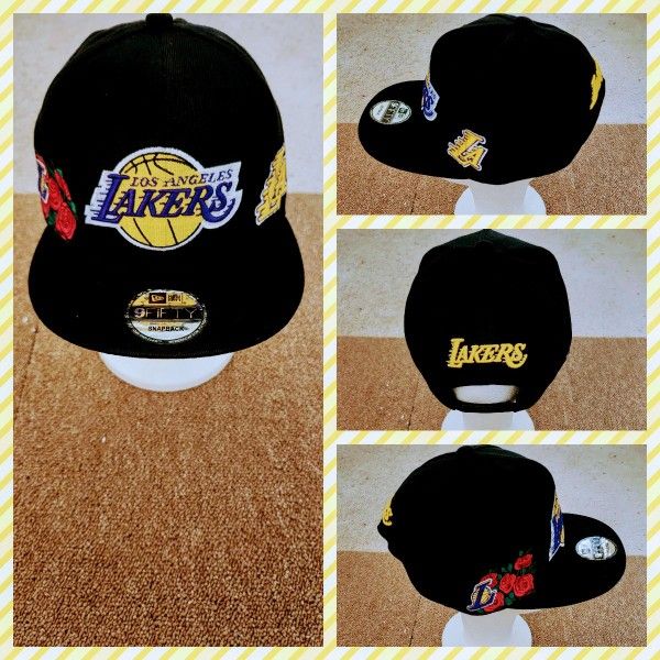 LOS ANGELES LAKERS NBA BASKETBALL 🏀 SNAPBACK HAT.
