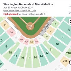 Marlins Vs Nationals 4/27 - PNC Club